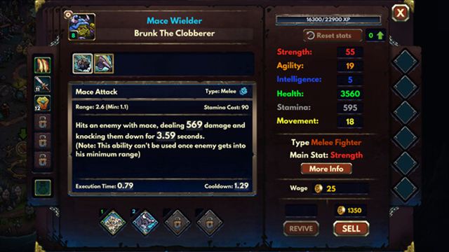 Hình ảnh trong game Gladiator Guild Manager v1.041-P2P