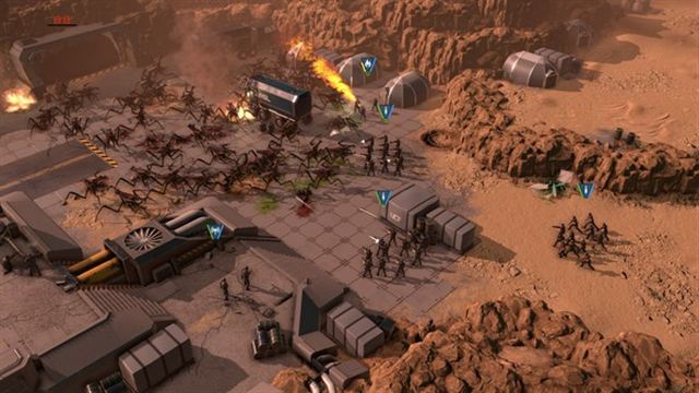 Hình ảnh trong game Starship Troopers Terran Command v2.10.7-P2P