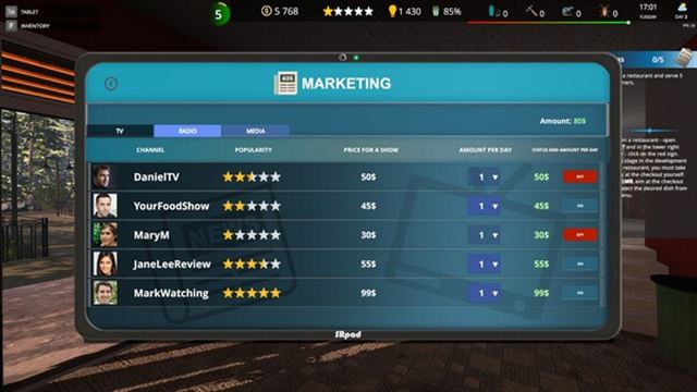 Hình ảnh trong game Cafe Owner Simulator-TENOKE