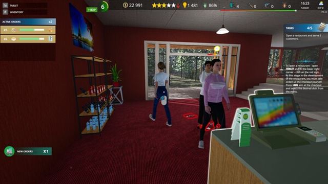 Hình ảnh trong game Cafe Owner Simulator-TENOKE