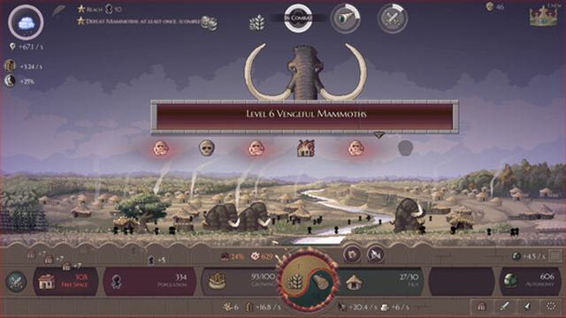 Hình ảnh trong game Microcivilization World Map Early Access