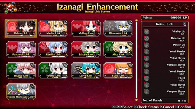 Hình ảnh trong game Touhou Genso Wanderer FORESIGHT v1.07-P2P
