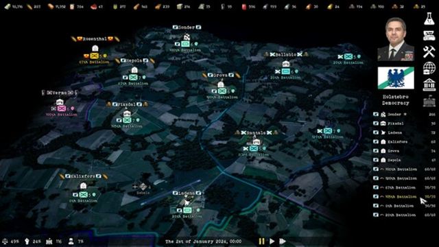 Hình ảnh trong game Total Conflict Resistance v0.94.1 Early Access