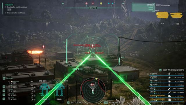 Hình ảnh trong game MechWarrior 5 Clans v1.0.109-P2P