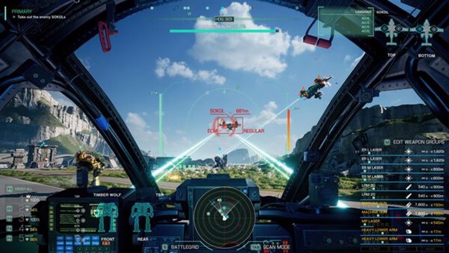 Hình ảnh trong game MechWarrior 5 Clans v1.0.109-P2P
