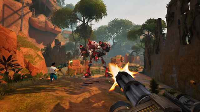 Hình ảnh trong game Serious Sam Shatterverse-RUNE