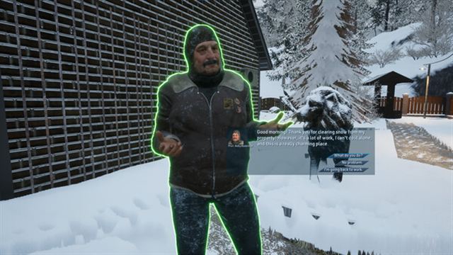 Hình ảnh trong game Snow Plowing Simulator-TENOKE