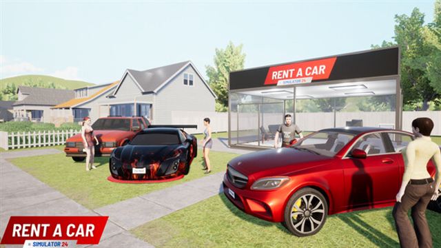 Hình ảnh trong game Rent A Car Simulator 24 Early Access