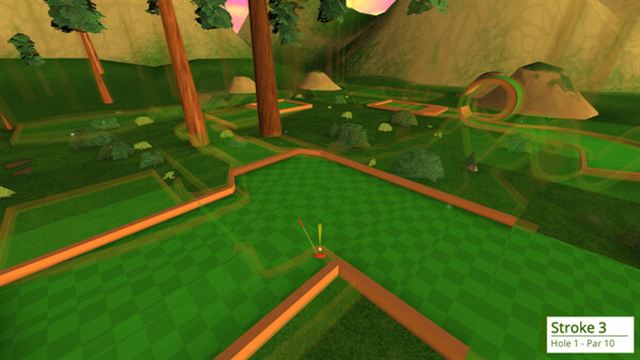 Hình ảnh trong game 4D Golf v1.1.5-P2P