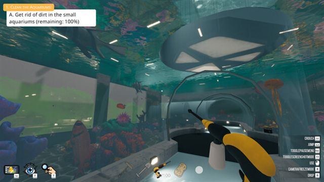 Hình ảnh trong game Pool Cleaning Simulator-SKIDROW