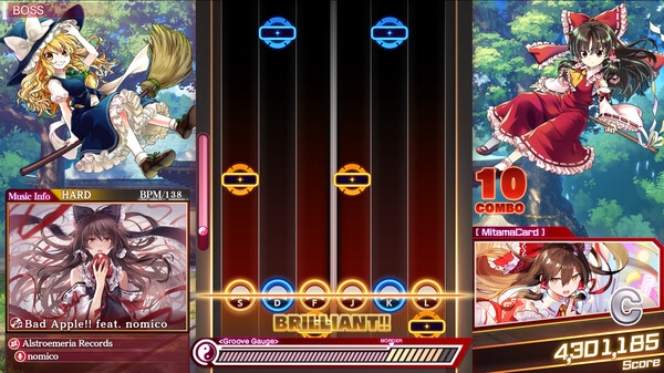 Hình ảnh trong game Touhou Danmaku Kagura Phantasia Lost v1.8.3-P2P