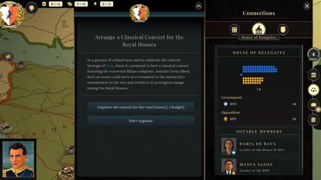 Hình ảnh trong game Suzerain Kingdom of Rizia v3.0.7-P2P