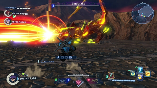 Hình ảnh trong game MEGATON MUSASHI W WIRED v3.1.1-P2P