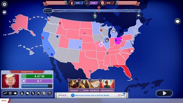 Hình ảnh trong game The Political Machine 2024-SKIDROW