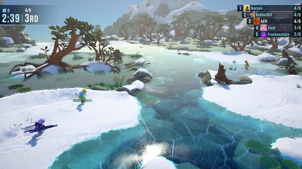 Hình ảnh trong game Lonely Mountains Snow Riders v1.0.2.1484.1045-P2P