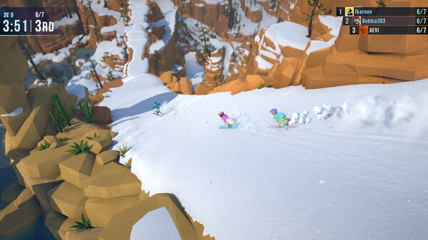 Hình ảnh trong game Lonely Mountains Snow Riders v1.0.4.1505.0296-P2P