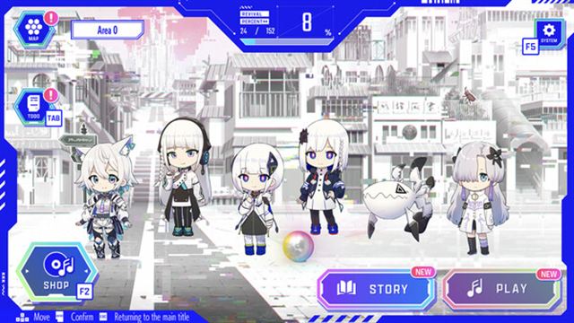 Hình ảnh trong game KAMITSUBAKI CITY ENSEMBLE v1.4.0-P2P