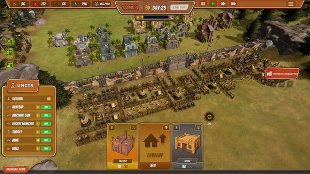 Hình ảnh trong game City Defense Z-TENOKE