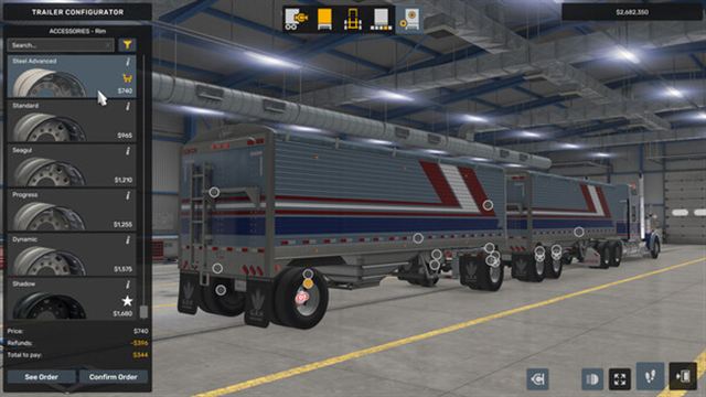 Hình ảnh trong game American Truck Simulator v1.53.1.5s-P2P