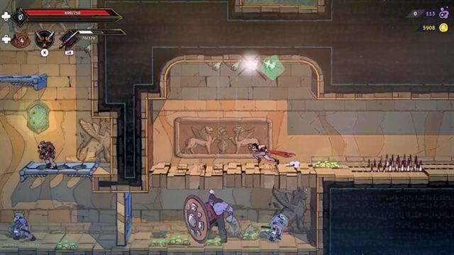 Hình ảnh trong game The Rogue Prince of Persia Early Access