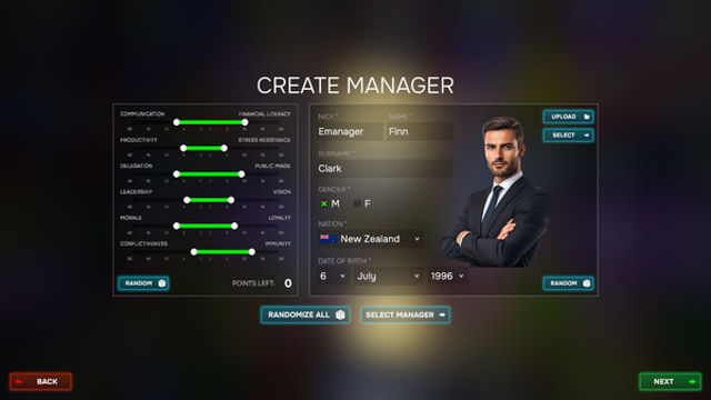 Hình ảnh trong game Esports Manager 2026-GoldBerg