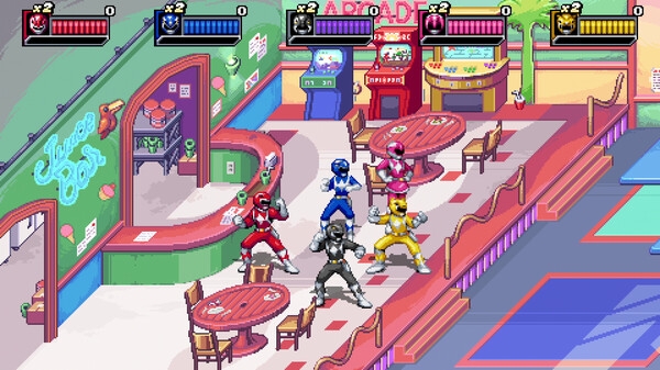 Hình ảnh trong game Mighty Morphin Power Rangers Ritas Rewind-TENOKE