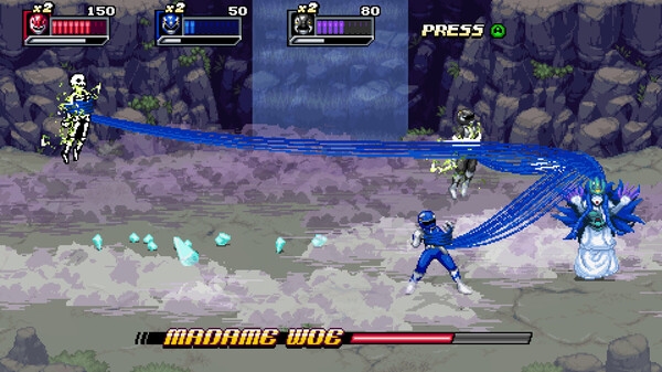 Hình ảnh trong game Mighty Morphin Power Rangers Ritas Rewind-P2P