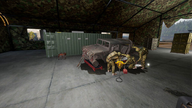 Hình ảnh trong game Military Logistics Simulator-GoldBerg