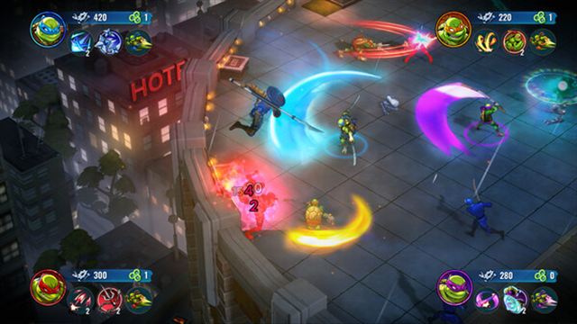 Hình ảnh trong game Teenage Mutant Ninja Turtles Splintered Fate v1.7.0-P2P