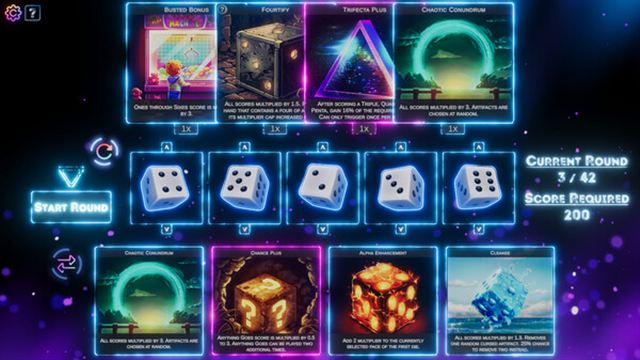 Hình ảnh trong game Rogue Rollout-TENOKE