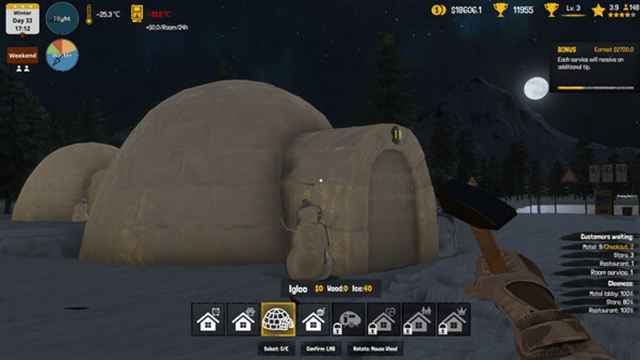 Hình ảnh trong game Arctic Motel Simulator-TENOKE