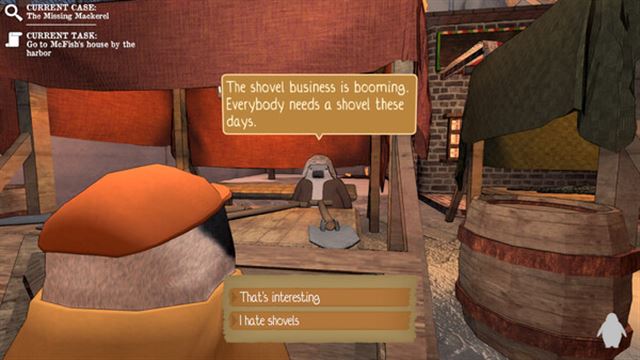Hình ảnh trong game Detective Penguin-TENOKE