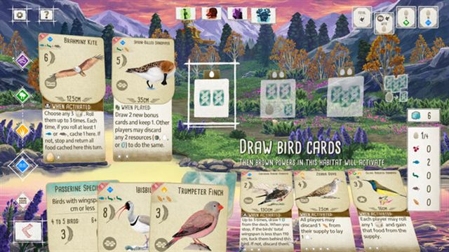 Hình ảnh trong game Wingspan Asia Expansion-TENOKE