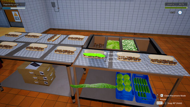 Hình ảnh trong game Sandwich Simulator-TENOKE