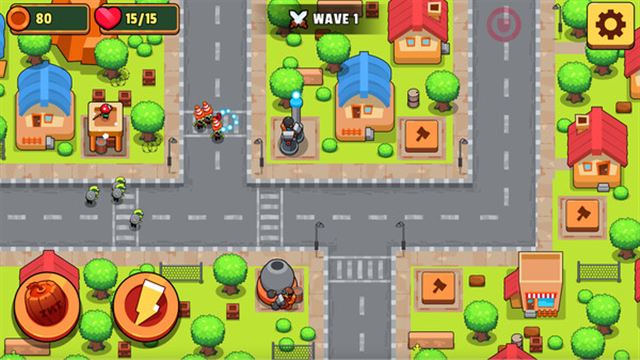 Hình ảnh trong game Zombie Tower Defense-TENOKE