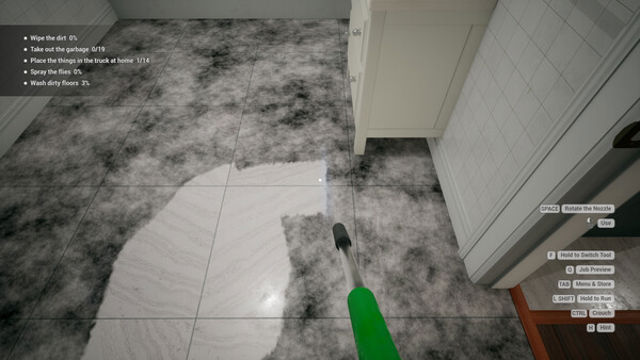 Hình ảnh trong game Cleaning Simulator-TENOKE