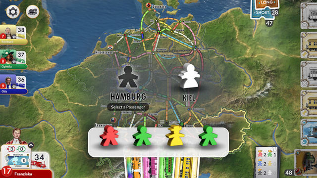 Hình ảnh trong game Ticket to Ride Germany Expansion-TENOKE