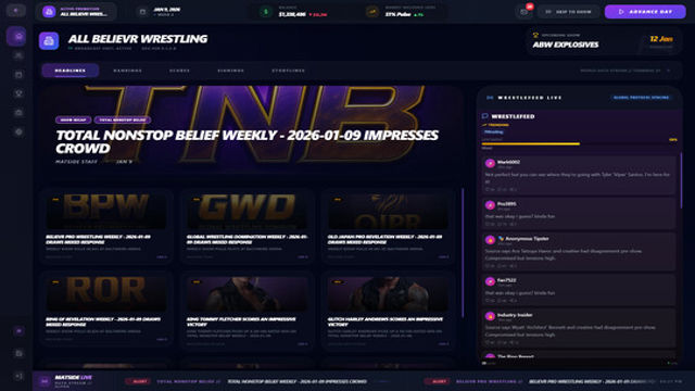 Hình ảnh trong game Believr Pro Wrestling Early Access