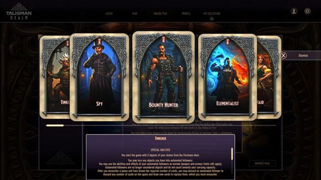 Hình ảnh trong game Talisman Digital 5th Edition The City Classic-TENOKE