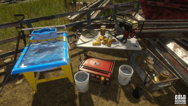 Hình ảnh trong game Gold Mining Simulator v1.7.4.493-P2P