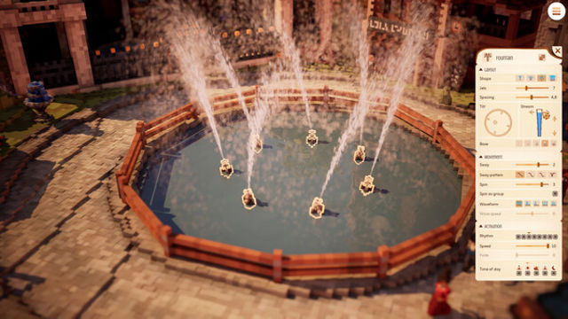 Hình ảnh trong game Town To City Fountain Pack-TENOKE