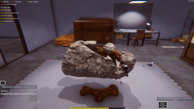 Hình ảnh trong game Dinosaur Fossil Hunter v2.5.11-GoldBerg
