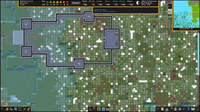 Hình ảnh trong game Dwarf Fortress v50.13-P2P